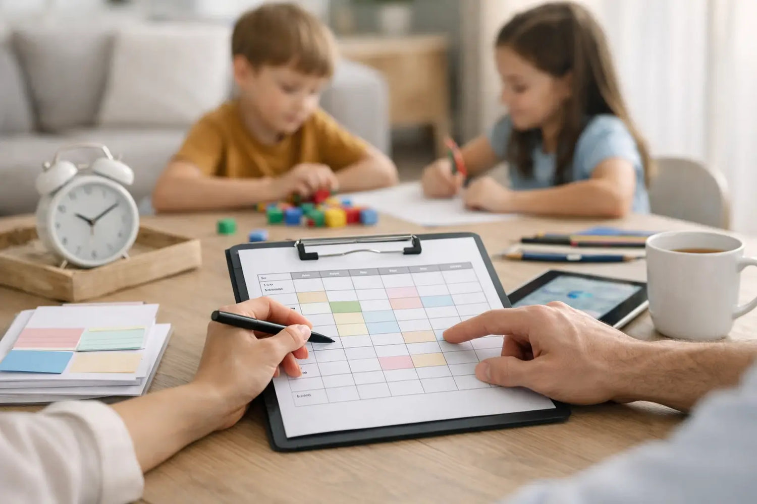 How a Family Routine Planner Printable Helps