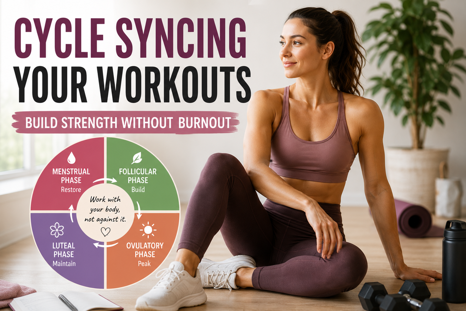 Cycle Syncing Your Workouts: Build Strength Without Burnout