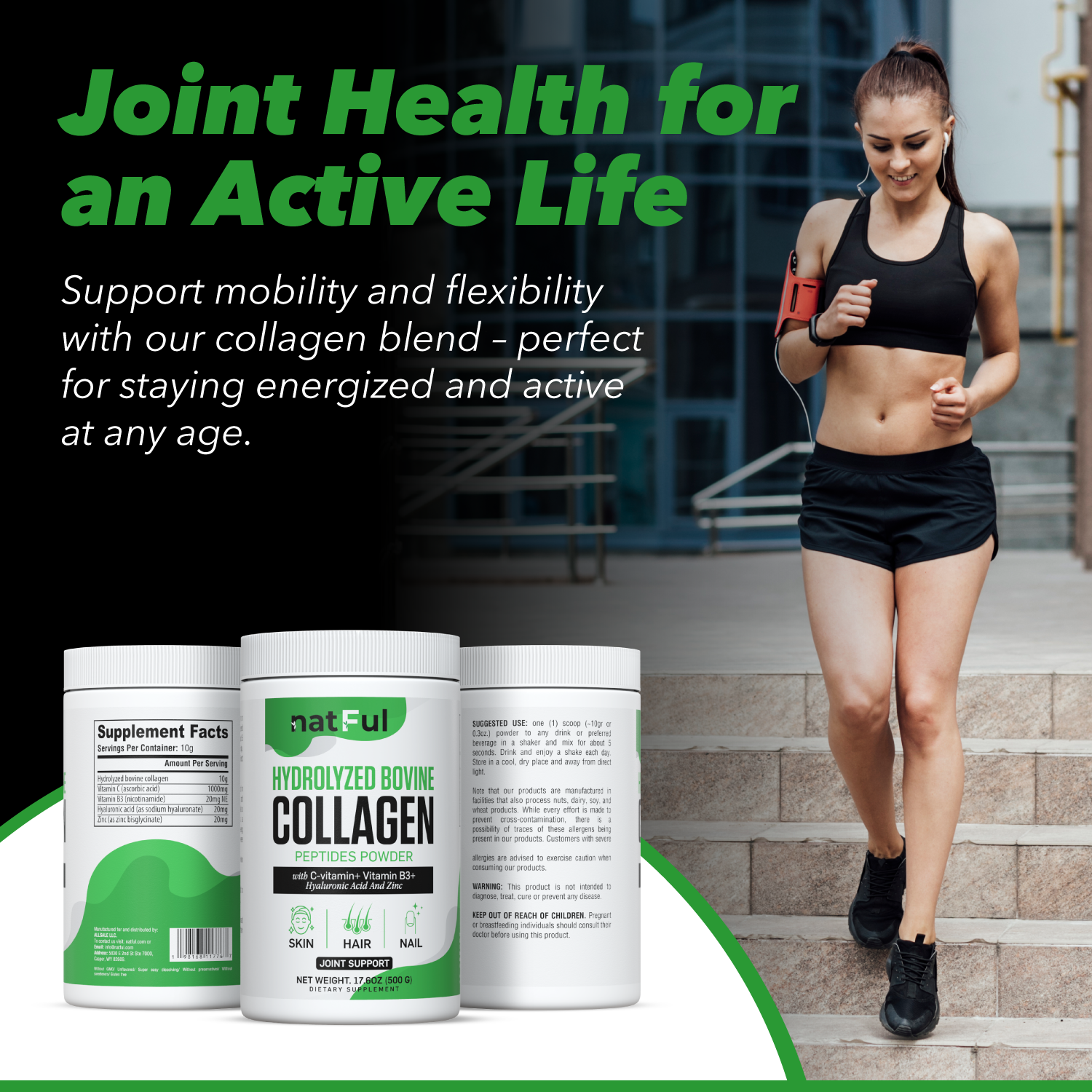 Collagen is a crucial protein that plays a fundamental role in the
structure and health of our skin