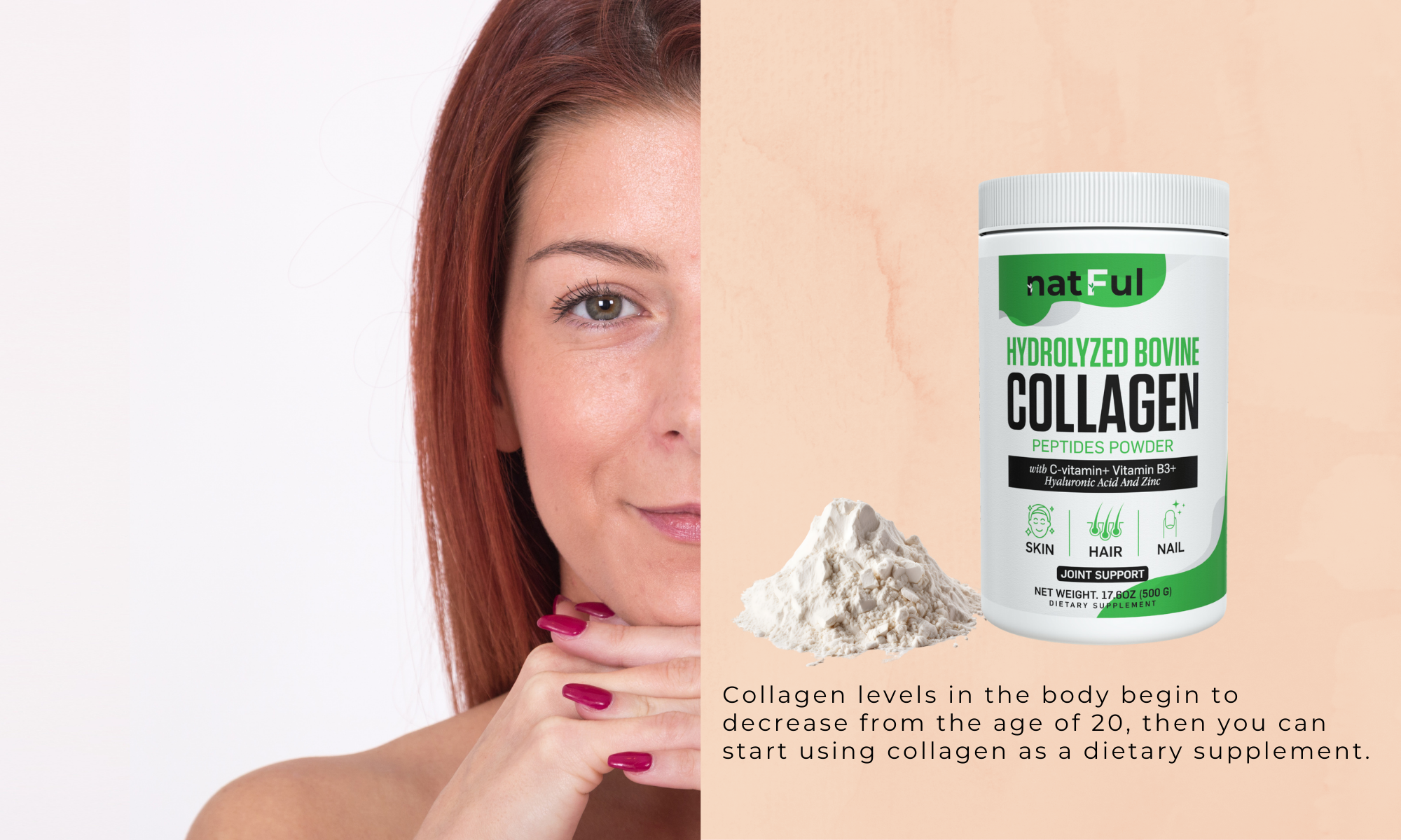 Collagen is a crucial protein that plays a fundamental role in the structure and health of our skin, joints, bones, and more.