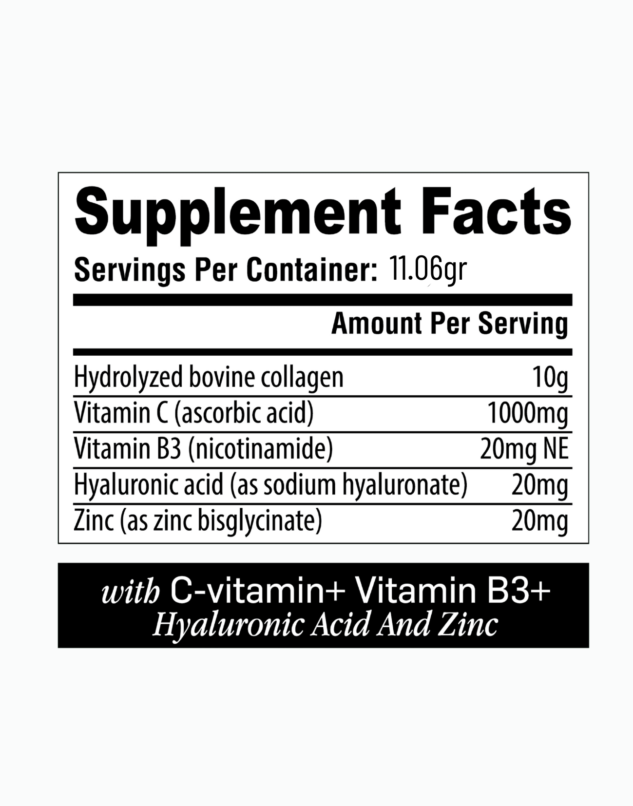 Natful Collagen Peptides Powder – Skin, Hair & Joint Support