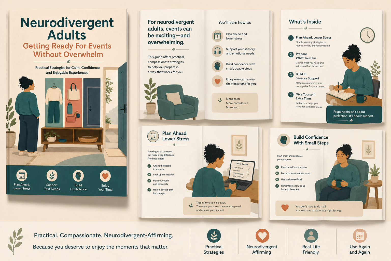 Neurodivergent Adults Getting Ready For Events Without Overwhelm Ebook